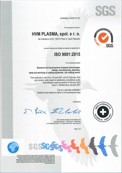 Certifikát ISO 16949:2002